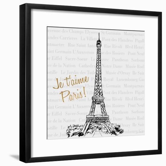 Travel Pack II-Nicholas Biscardi-Framed Premium Giclee Print