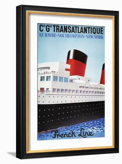 Travel Poster, 1949-null-Framed Giclee Print