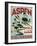 Travel Poster - Aspen-The Saturday Evening Post-Framed Giclee Print