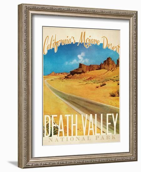 Travel Poster - California-The Saturday Evening Post-Framed Giclee Print