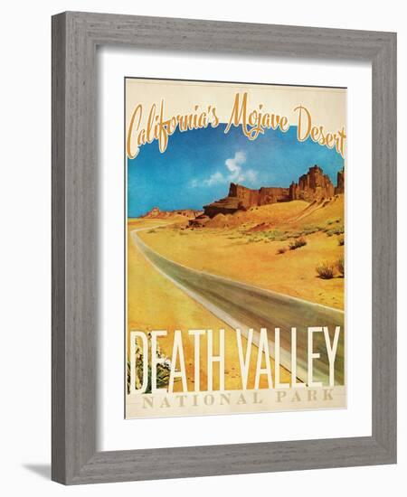 Travel Poster - California-The Saturday Evening Post-Framed Giclee Print