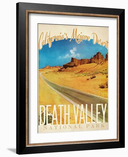 Travel Poster - California-The Saturday Evening Post-Framed Giclee Print