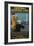 Travel Poster, Central Hudson Line-null-Framed Art Print