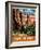 Travel Poster - Colorado-The Saturday Evening Post-Framed Giclee Print