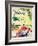 Travel Poster - Florida-The Saturday Evening Post-Framed Giclee Print