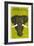 Travel Poster for Africa, Elephant-null-Framed Premium Giclee Print