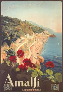 Travel Poster for Amalfi