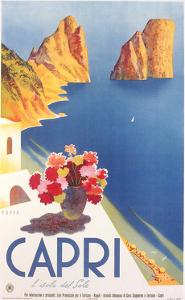 Travel Poster for Capri