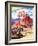 Travel Poster - New Mexico-The Saturday Evening Post-Framed Giclee Print