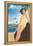 Travel Poster of Mexican Beach-null-Framed Stretched Canvas