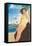 Travel Poster of Mexican Beach-null-Framed Stretched Canvas