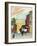 Travel Poster - SanFransisco-The Saturday Evening Post-Framed Giclee Print