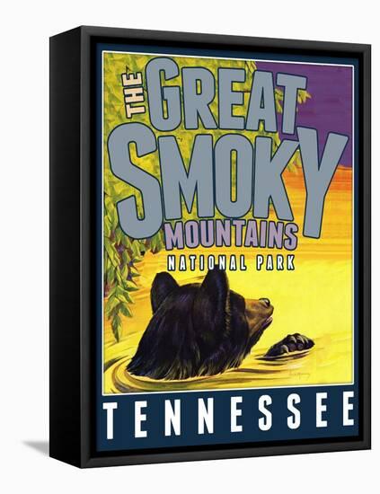 Travel Poster - Tennessee-The Saturday Evening Post-Framed Premier Image Canvas