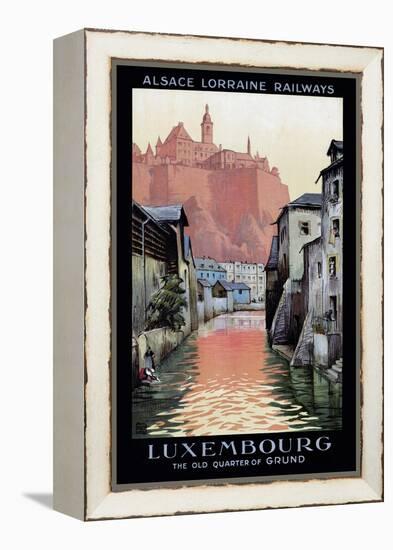 Travel Rail 0010-Vintage Lavoie-Framed Premier Image Canvas