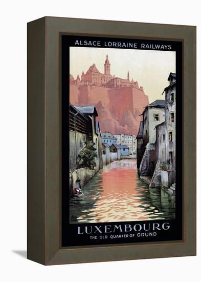Travel Rail 0010-Vintage Lavoie-Framed Premier Image Canvas