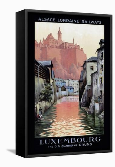 Travel Rail 0010-Vintage Lavoie-Framed Premier Image Canvas