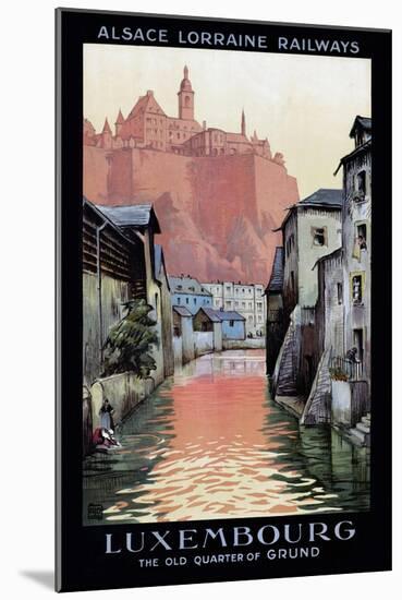 Travel Rail 0010-Vintage Lavoie-Mounted Giclee Print