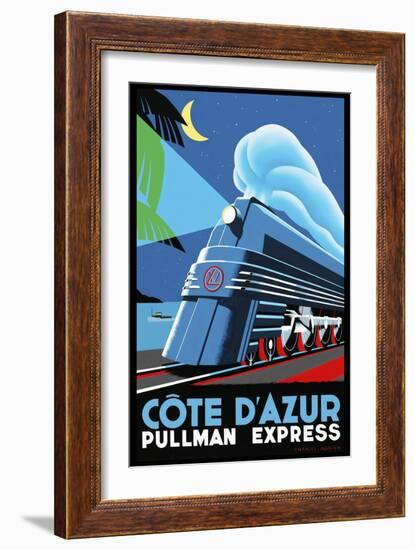 Travel Rail 0014-Vintage Lavoie-Framed Giclee Print