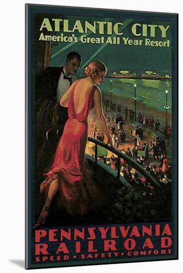 Travel Rail 0015-Vintage Lavoie-Mounted Giclee Print