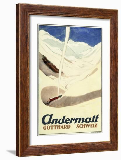 Travel Rail 0020-Vintage Lavoie-Framed Giclee Print