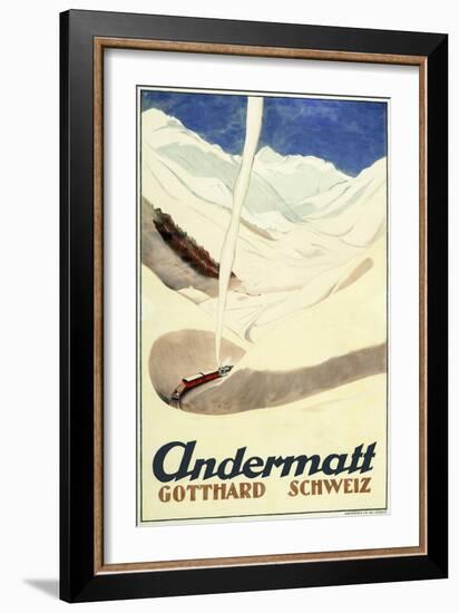 Travel Rail 0020-Vintage Lavoie-Framed Giclee Print