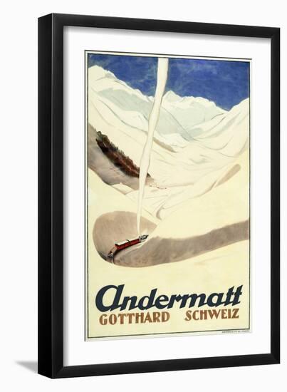 Travel Rail 0020-Vintage Lavoie-Framed Giclee Print