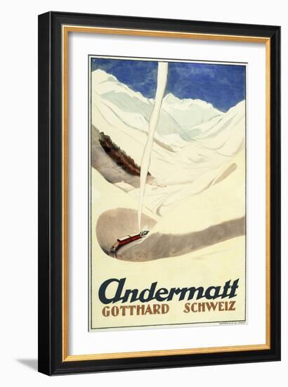 Travel Rail 0020-Vintage Lavoie-Framed Giclee Print