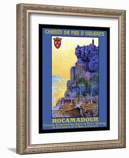 Travel Rail 003-Vintage Lavoie-Framed Giclee Print