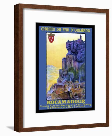 Travel Rail 003-Vintage Lavoie-Framed Giclee Print