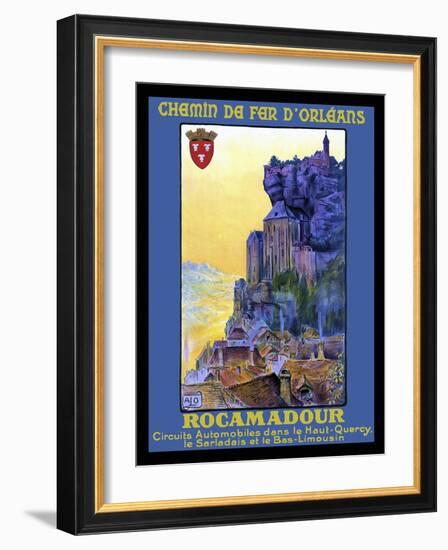 Travel Rail 003-Vintage Lavoie-Framed Giclee Print