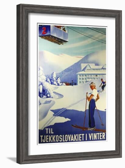 Travel Sports 009-Vintage Lavoie-Framed Giclee Print