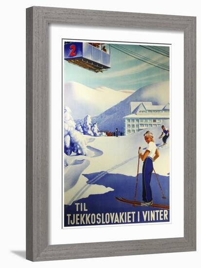 Travel Sports 009-Vintage Lavoie-Framed Giclee Print