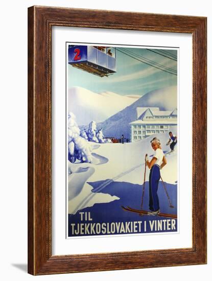 Travel Sports 009-Vintage Lavoie-Framed Giclee Print