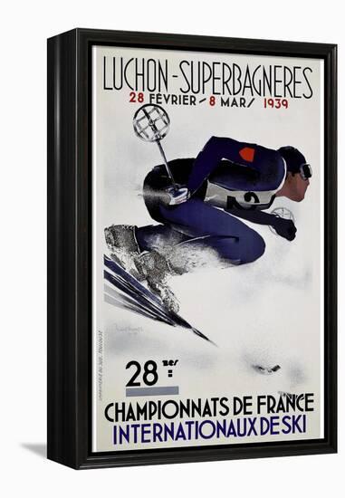 Travel Sports 033-Vintage Lavoie-Framed Premier Image Canvas