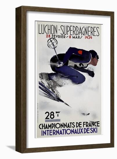 Travel Sports 033-Vintage Lavoie-Framed Giclee Print