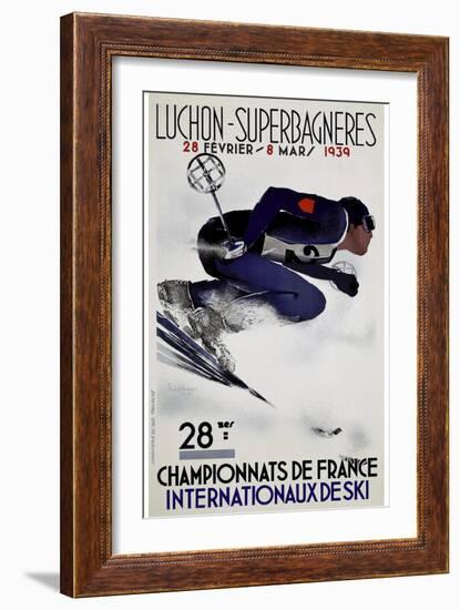 Travel Sports 033-Vintage Lavoie-Framed Giclee Print