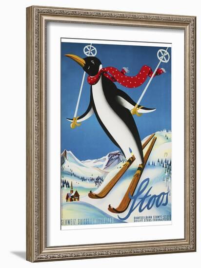 Travel Sports 034-Vintage Lavoie-Framed Giclee Print