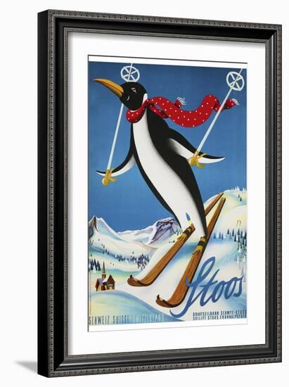 Travel Sports 034-Vintage Lavoie-Framed Giclee Print