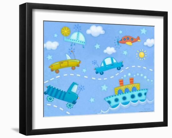 Travel Time-Viv Eisner-Framed Art Print