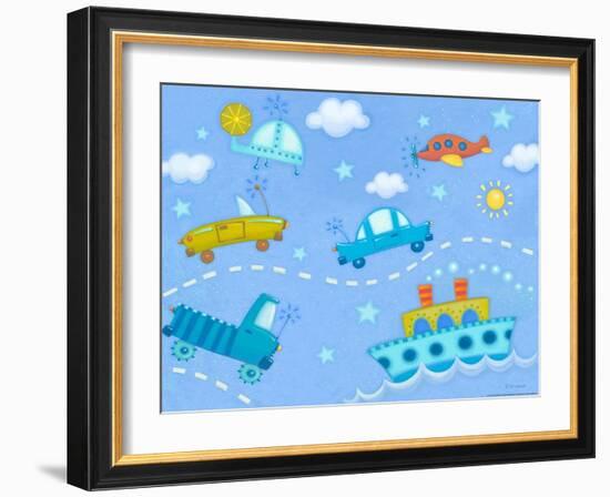 Travel Time-Viv Eisner-Framed Art Print