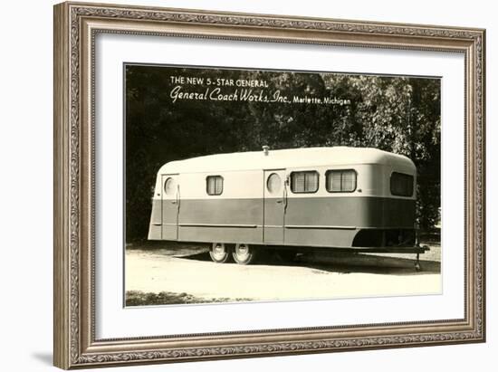 Travel Trailer-null-Framed Art Print