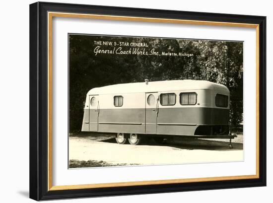 Travel Trailer-null-Framed Art Print