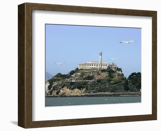 Travel Trip Alcatraz Overhaul-Eric Risberg-Framed Photographic Print