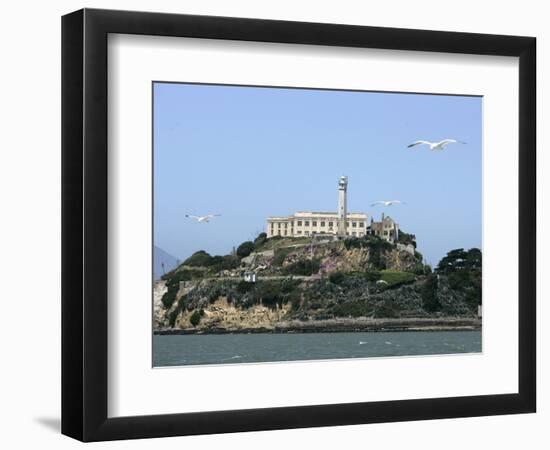 Travel Trip Alcatraz Overhaul-Eric Risberg-Framed Photographic Print