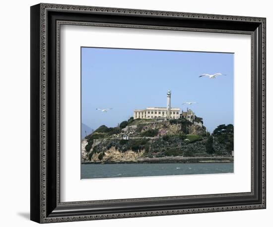 Travel Trip Alcatraz Overhaul-Eric Risberg-Framed Photographic Print