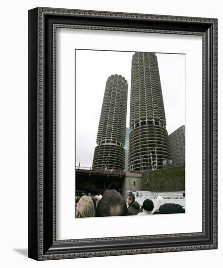 Travel Trip Chicago Architecture-Nam Y. Huh-Framed Photographic Print