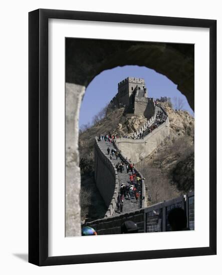 Travel Trip China Bring on Beijing-Robert F. Bukaty-Framed Photographic Print