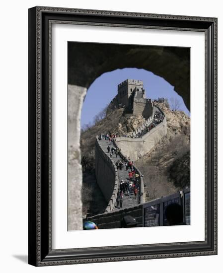 Travel Trip China Bring on Beijing-Robert F. Bukaty-Framed Photographic Print