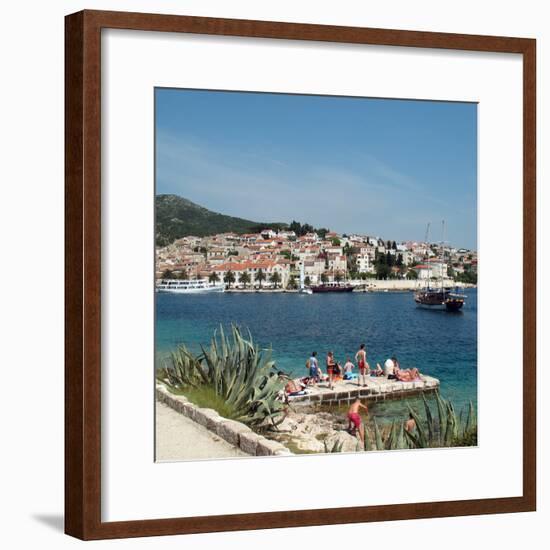 Travel Trip Croatia Island Hopping-Sheila Norman-Culp-Framed Photographic Print