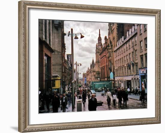 Travel Trip Glasgow Shopping-Sandy Kozel-Framed Photographic Print